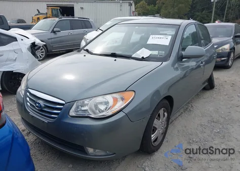 2010 Hyundai Elantra Blue/Gls/Se z USA, uszkodzony, nr VIN KMHDU4ADXAU941458